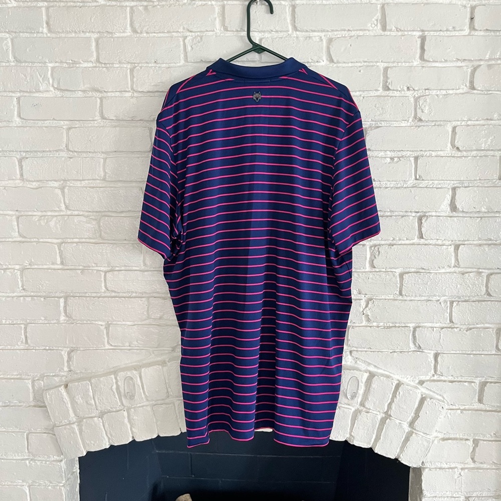 Mens Greyson gold polo shirt - Picture 3 of 4